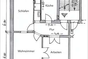 Schöne, ruhige 3-Zimmer-Altbau-Wohnung mit Küche und 2 Balkonen – Rauenthaler Straße 7, 65197 Rheingauviertel / Hollerborn, Wiesbaden – Vorschaubild 20