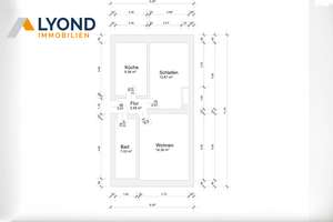 moderne 2-Zimmerwohnung in Leipzig Engelsdorf, Erstbezug nach Sanierung mit Einbauküche – Die vollständige Adresse der Immobilie erhältst du vom Anbieter., 4319 Engelsdorf, Leipzig – Vorschaubild 21