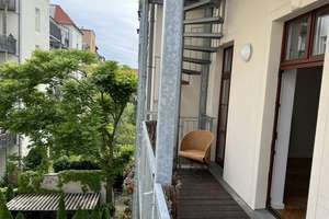 Ruhe-Oase am Körnerplatz im Hinterhaus mit Balkon!