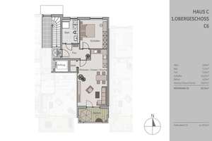 KFW Energieeffizienzhaus! Neuwertige 2-Zimmer Etagenwohnung mit großem Balkon! – Die vollständige Adresse der Immobilie erhältst du vom Anbieter., 94315 Kernstadt, Straubing – Vorschaubild 2