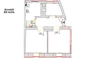 WG-geeignet - Das besondere Wohnen im sanierten Fränkischen Hof, 2 ZKB, EG, 48 qm – Innere Uferstr. 8, 86153 Rechts der Wertach, Augsburg – Vorschaubild 15