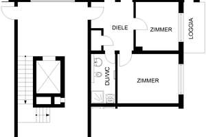 3 Zimmer Wohnung  in Hagen / Staffelmiete – Ährenstraße 8, 58135 Haspe-West, Hagen – Vorschaubild 2