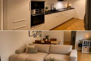 Zentral gelegene Wohnung in der Düsseldorfer Innenstadt mit kl. Garten