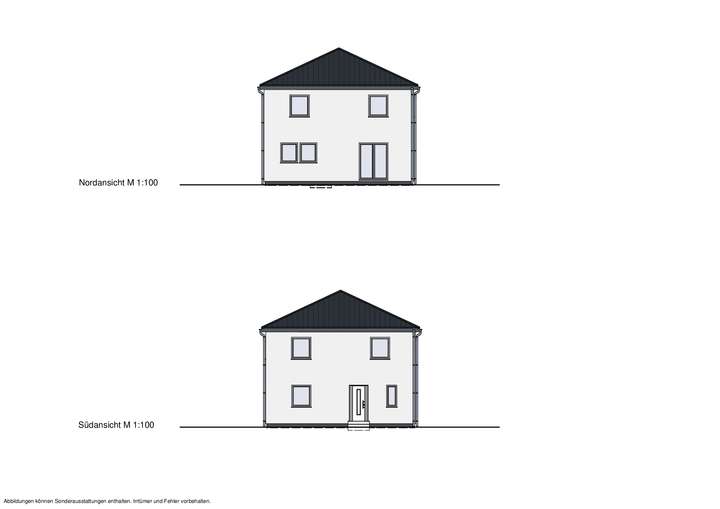 City 730 Grundriss Ansichten 1