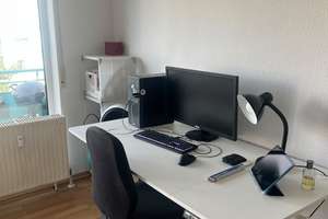 Alltagstaugliche teilmöblierte 1-Zimmer-Wohnung mit Balkon in Karlsruhe – Wilhelm-Hausenstein-Allee 10, 76187 Nordweststadt, Karlsruhe – Vorschaubild 3