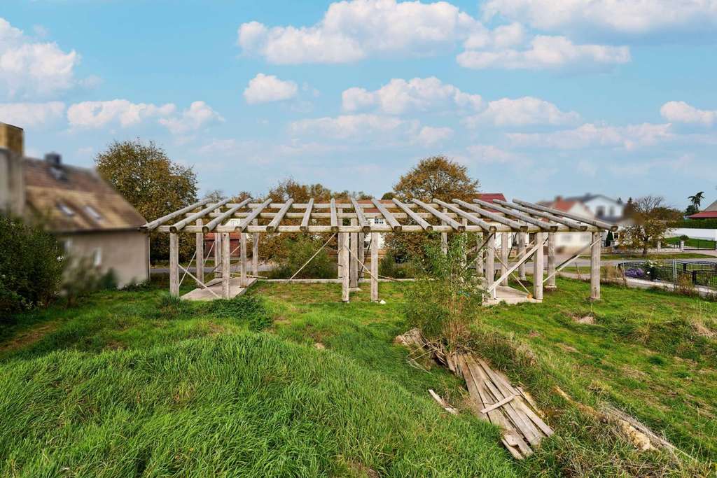 Immobilie in Laußig - Traumhaftes Holzhaus: Wohnen mit großem, sonnigem Garten und naturnaher Lage - Bild 2