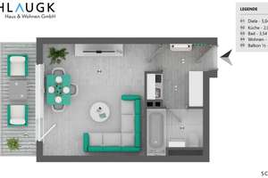Bezugsfreie 1-Zimmer-Wohnung in München-Milbertshofen – Knorrstraße 45, 80807 Milbertshofen, München – Vorschaubild 22