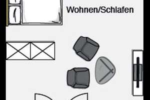 Souterrain-Wohnung mit sonniger Terrasse - Möbliert – Mönchstraße 25, 70191 Am Pragfriedhof, Stuttgart – Vorschaubild 7