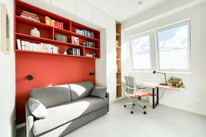 Ruhiges Dachgeschoss mit Terrasse & Kamin. Flexibel nutzbar, provisionsfrei – Corinthstr. 28, 10245 Friedrichshain, Berlin – Vorschaubild 10
