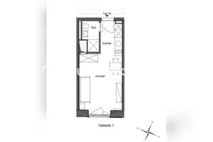 Tauschwohnung: Moderne 1 Zimmer Wohnung in Winterhude gegen etwas größer – Die vollständige Adresse der Immobilie erhältst du vom Anbieter., 22303 Winterhude, Hamburg – Vorschaubild 3