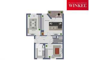 Renovierte 3-Zimmerwohnung Hochparterre mit Balkon u. EBK -ab sofort- – Kennedyallee 94, 53175 Bonn – Vorschaubild 14
