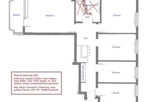 Erstbezug nach Sanierung: 4 Zimmer-Wohnung mit sep. Küche und Balkon. – Georg-von-Boeselager-Str. 13, 53117 Auerberg, Bonn – Vorschaubild 1