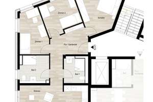 Familienfreundliche 4-Zimmer-Wohnung mit Loggia und zwei Bädern – Happelstraße 45, 74074 Heilbronn, Heilbronn – Vorschaubild 14
