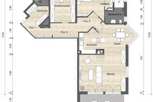 Designwohnung mit Terrasse und Parkambiente - Luxus-Wohnkonzept am Schellenberger Wald – Die vollständige Adresse der Immobilie erhältst du vom Anbieter., 45259 Heisingen, Essen – Vorschaubild 20
