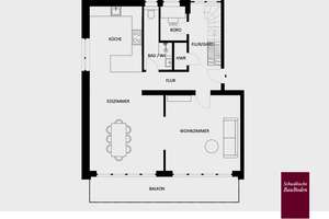 Möhringen: Helle, großzügige 5,5-Zi.-Teamwohnung, 140 m², Erstbezug nach Sanierung, 2 Balkone“ – Salzäckerstraße 39, 70565 Möhringen-Ost, Stuttgart – Vorschaubild 10