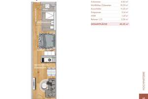 * Cooles Loftappartement * EBK * Balkon * Parkett * Fußbodenheizung* HWR * – Straße der Nationen 78, 9111 Zentrum, Chemnitz – Vorschaubild 11