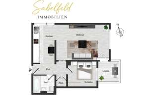 Stilvoll saniert: Moderne Zwei-Zimmer-Wohnung mit Balkon, Stellplatz und Fahrstuhl – Die vollständige Adresse der Immobilie erhältst du vom Anbieter., 13407 Wedding, Berlin – Vorschaubild 19