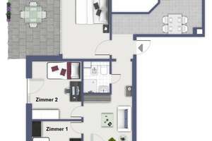 Ankommen. Wohlfühlen. Zuhause sein. Teilmöbliertes Zimmer – Nancystraße 22, 76187 Nordweststadt, Karlsruhe – Vorschaubild 24