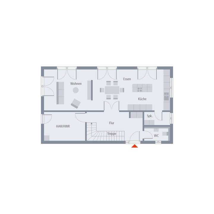 Grundriss Erdgeschoss