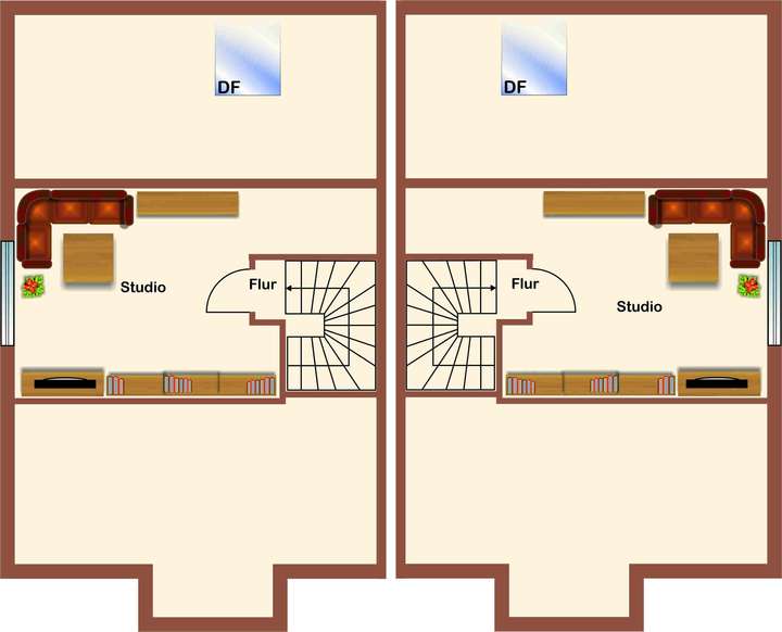 Grundrissbeispiel Dachstudio(1