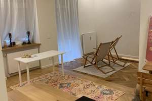 Erstbezug, Designrenovierte 1,5 Zimmer Altbau in ruhigem Hinterhof mit Balkon – Schlörstrasse 8, 80634 Neuhausen, München – Vorschaubild 3