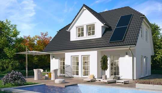 Bild von Attraktives KFW 40 Scanhaus und Baugrundstückshinweis im Amt Nortorf-Land