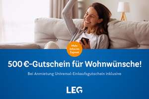 Sommerangebot: 2-Zimmer-Wohnung mit 500EUR Gutschein sofort verfügbar