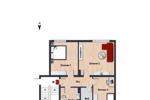 Großzügige Wohnung im Erdgeschoss // EG rechts – Saarstr. 11, 38440 Hohenstein, Wolfsburg – Vorschaubild 7