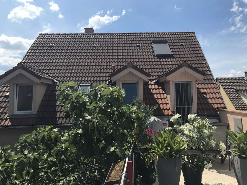 Rückansicht Terrasse