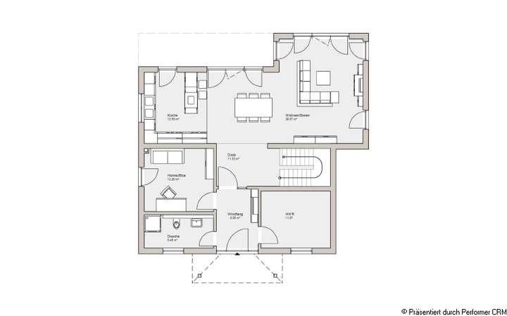 Grundriss Erdgeschoss