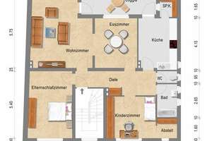 + Bilk / Flehe + 4-Zimmer-Wohnung + ca. 109 m² Wohnfläche + renoviert + 1. OG + im 3-Familienhaus + – Die vollständige Adresse der Immobilie erhältst du vom Anbieter., 40223 Bilk, Düsseldorf – Vorschaubild 14