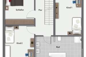 Für die ganze Familie:
Modernes Reihenmittelhaus in St. Mauritz! – Die vollständige Adresse der Immobilie erhältst du vom Anbieter., 48155 Mauritz-Ost, Münster – Vorschaubild 17