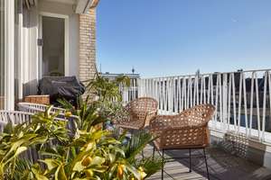 RIVIERA NIZZA am BelsenPark: 4-Zi-ETW im 4. OG. Lift. EBK. Parkett. 2 Bäder. Balkon. TG auf Wunsch. – Theo-Champion-Straße xx, 40549 Oberkassel, Düsseldorf – Vorschaubild 19