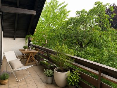 1,5 Zimmer-Studio-Wohnung mit Sauna, Einbauküche und Balkon in Vöhringen/Thal