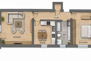 Zentral & komfortabel in Remscheid Süd. ETW mit Balkon, Einbauküche, Aufzug & Garage – 42859 Zentralpunkt, Remscheid – Vorschaubild 13