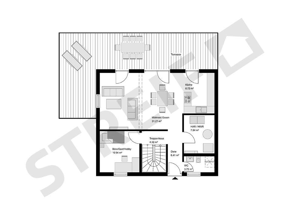 Grundriss Erdgeschoss