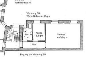 Erstbezug nach Sanierung – charmantes Altbau-Apartment | 38 m² | Galgenhof | sofort verfügbar – Die vollständige Adresse der Immobilie erhältst du vom Anbieter., 90459 Galgenhof, Nürnberg – Vorschaubild 8