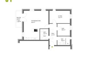 NEUBAU Trier-Olewig - Effizienzhaus 55 - Wohnung 01