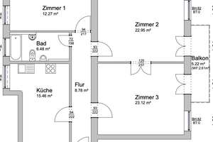 STILVOLL AUSGESTATTET - ALTBAUCHARME MIT HOHEN DECKEN, STUCK & SCHÖNEN HOLZDIELEN - MIT BALKON – Exerzierstr. 19 ll, 13357 Gesundbrunnen, Berlin – Vorschaubild 38