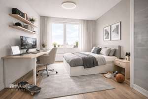 Zuhause mit Perspektive: 3-Zimmer-Wohnung mit Sonnenloggia & Gartenmitnutzung – Die vollständige Adresse der Immobilie erhältst du vom Anbieter., 90429 Höfen, Nürnberg – Vorschaubild 3
