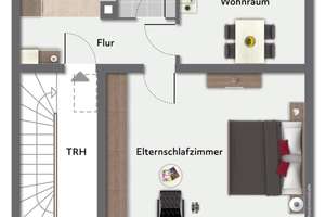 Ein Zuhause (freigestellt) für die ganze Familie - Frisch renoviertes Raumwunder mit Koiteich – Erich-Ollenhauer-Straße 166, 65199 Dotzheim, Wiesbaden – Vorschaubild 17