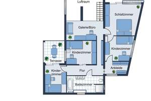 Trudering: Lichtdurchflutetes Architektenhaus, über 340 m² Wfl., Kamin, großer Garten & Doppelgarage – Die vollständige Adresse der Immobilie erhältst du vom Anbieter., 81827 Waldtrudering, München – Vorschaubild 55