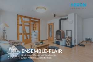 ENSEMBLE-FLAIR – Großzügiges Wohnen und Vermieten im jungen Altstadthaus in Rothenburg – Die vollständige Adresse der Immobilie erhältst du vom Anbieter., 91541 Rothenburg ob der Tauber – Vorschaubild 2