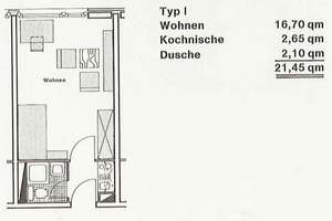 Vermietete 1-Zimmer-ETW mit Tiefgaragenstellplatz – Die vollständige Adresse der Immobilie erhältst du vom Anbieter., 30627 Groß-Buchholz, Hannover – Vorschaubild 7