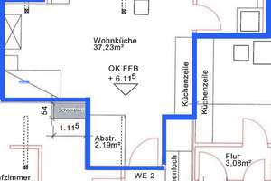 Einzimmerwohnung im Dachgeschoss, EBK, Fußbodenheizung im Duschbad – Bäderstraße 34, 23743 Grömitz – Vorschaubild 10