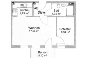 Seniorengerechte 1,5-Zimmer-Wohnung in Travemünde – Brodtener Kirchsteig 8, 23570 Travemünde, Lübeck – Vorschaubild 2