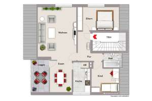 Schönes Einfamilienhaus mit Einliegerwohnung im Herzen von Quelle – 33649 Brackwede, Bielefeld – Vorschaubild 17