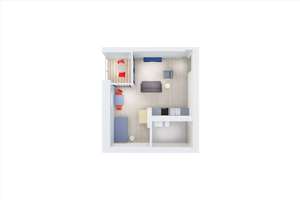 Neubau | Moderne 1 Zimmer-Wohnung – *Erstbezug ab 01.09.2026* - WE 75 – Friedrich-Voigtländer-Str. 46, 38104 Wabe-Schunter-Beberbach, Braunschweig – Vorschaubild 5
