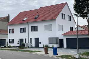 Lu-Melm - Neubau einer attraktiven Doppelhaushälfte, mit ca. 160 m² Wfl und 450 m² Areal – Ludwigshafen am Rhein – Vorschaubild 1