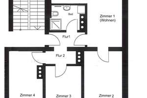 Helle 4-Zimmer-Dachgeschoss-Wohnung mit Balkon in der Maxvorstadt – Türkenstraße 0, 80799 Universität, München – Vorschaubild 7